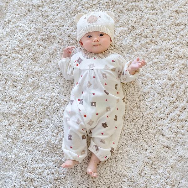 赤ちゃんの城 ツーウェイオール 日本製 春 秋 冬 新生児 男の子 女の子