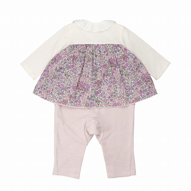 赤ちゃんの城 ロンパース カバーオール 70 80 女の子 日本製