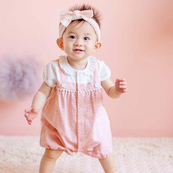 赤ちゃんの城 ロンパース 70 80 半袖 春 夏 日本製 出産準備 出産祝い