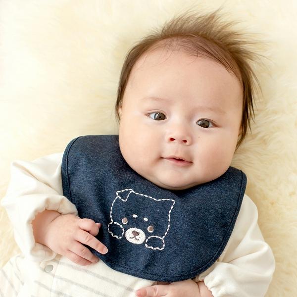 赤ちゃんの城 スタイ 赤ちゃん 新生児 日本製 まめしば 出産準備 出産