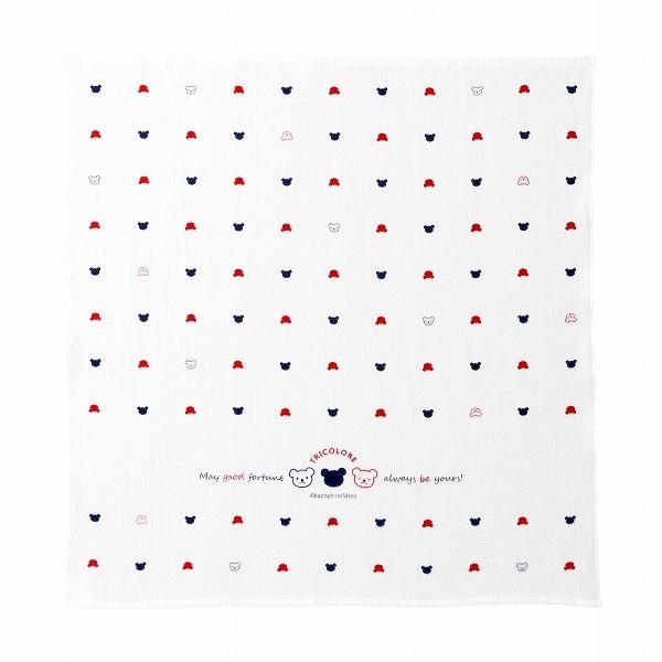 日本製 ベビーギフト タオルケーキ ギフトセット トリコロール ケーキ 出産祝い プレゼント バスタオル ハンカチ ガラガラ 靴下 | 赤ちゃんの城 | 03