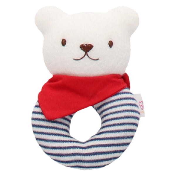 日本製 ベビーギフト タオルケーキ ギフトセット トリコロール ケーキ 出産祝い プレゼント バスタオル ハンカチ ガラガラ 靴下 | 赤ちゃんの城 | 05