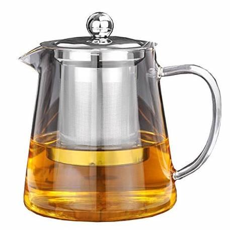 ガラスケトル ガラスティーポット ガラスポット 450ml 茶こし付 ガラス製急須 耐熱ガラス 直火ok Glass Teapot Tea Kettle Stovetop Safel Akt8 通販 Yahoo ショッピング