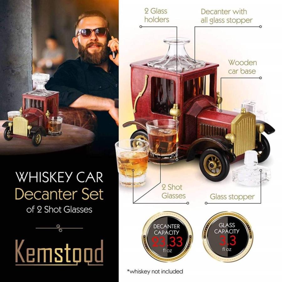 ヴィンテージ　クラシックカー　ウィスキー　デキャンタ　オルゴール　レア ヴィンテージ クラシックカー ウィスキー デキャンタ オルゴール レア