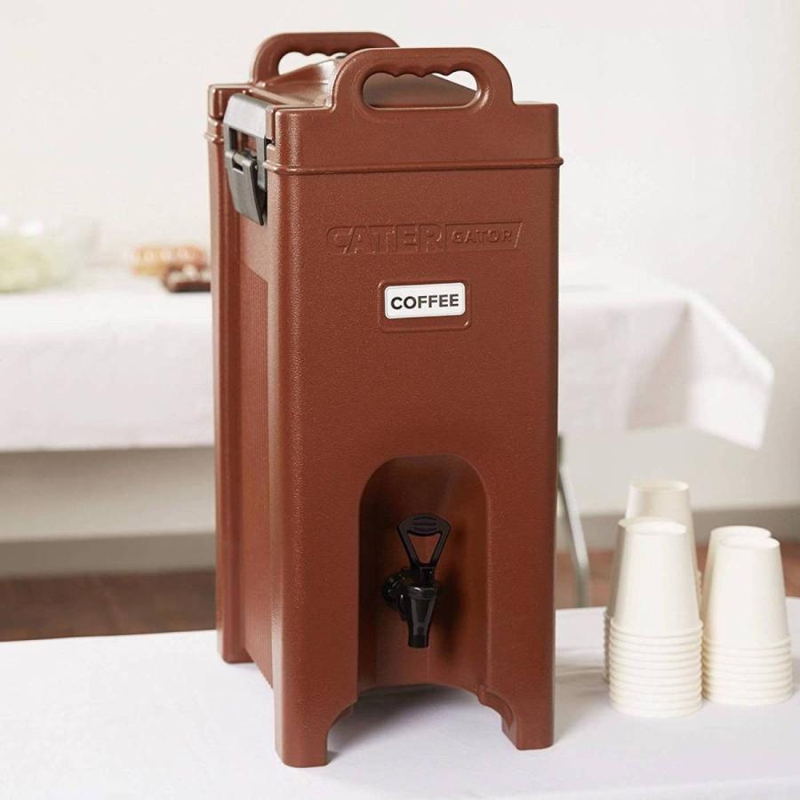 飲料水サーバー ドリンクディスペンサー ビバレッジディスペンサー 飲料ジャー ドリンクバー 約18L ケイターゲイター ブラウン CaterGator Beverage Dispenser_6