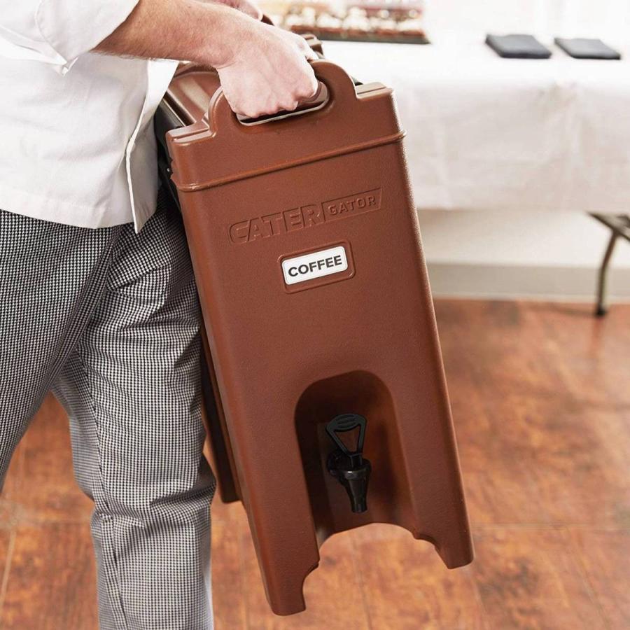飲料水サーバー ドリンクディスペンサー ビバレッジディスペンサー 飲料ジャー ドリンクバー 約18L ケイターゲイター ブラウン CaterGator Beverage Dispenser_8