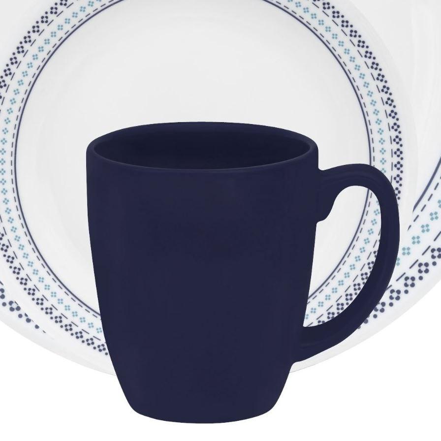 CORELLE・コレール★プロバンシャルブルー★大皿 中皿 カップ16点セット CORELLE（コレール） リビングウェアー ディナーウェアー フォーク