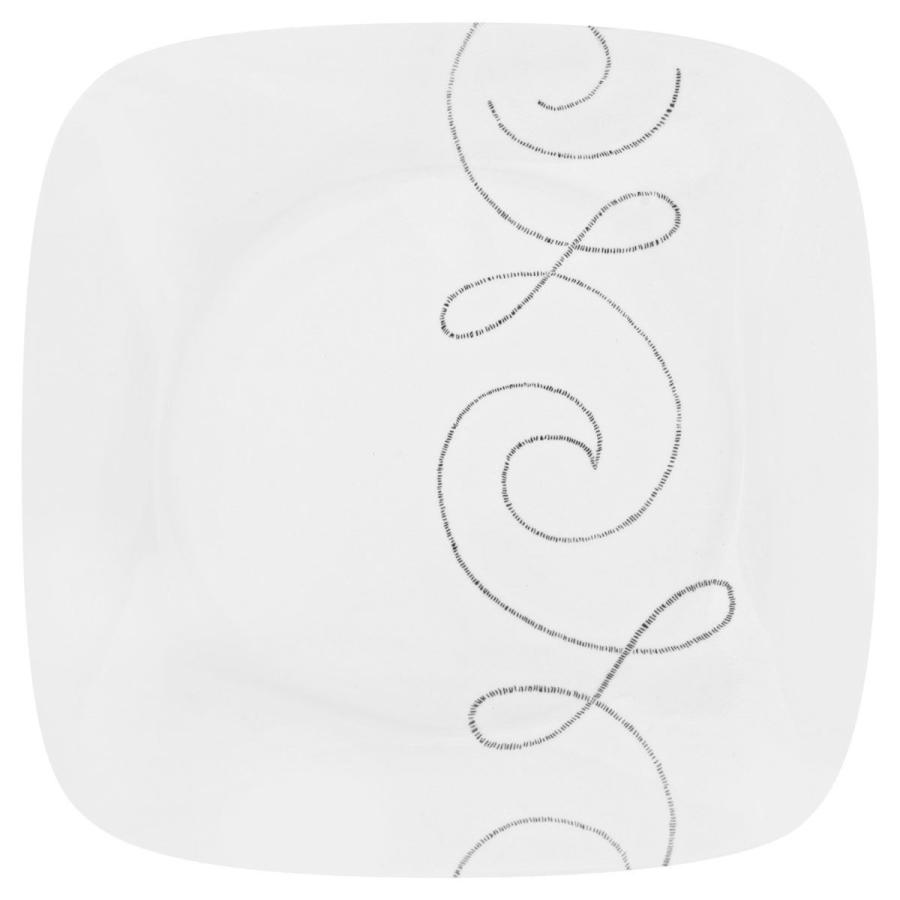 コレール スクエアー ディナーウェアー　エンドレス　スレッド 食器16点セット　Corelle Square 16-Piece Dinnerware Set, Endless Thread,1119380｜akt8｜03