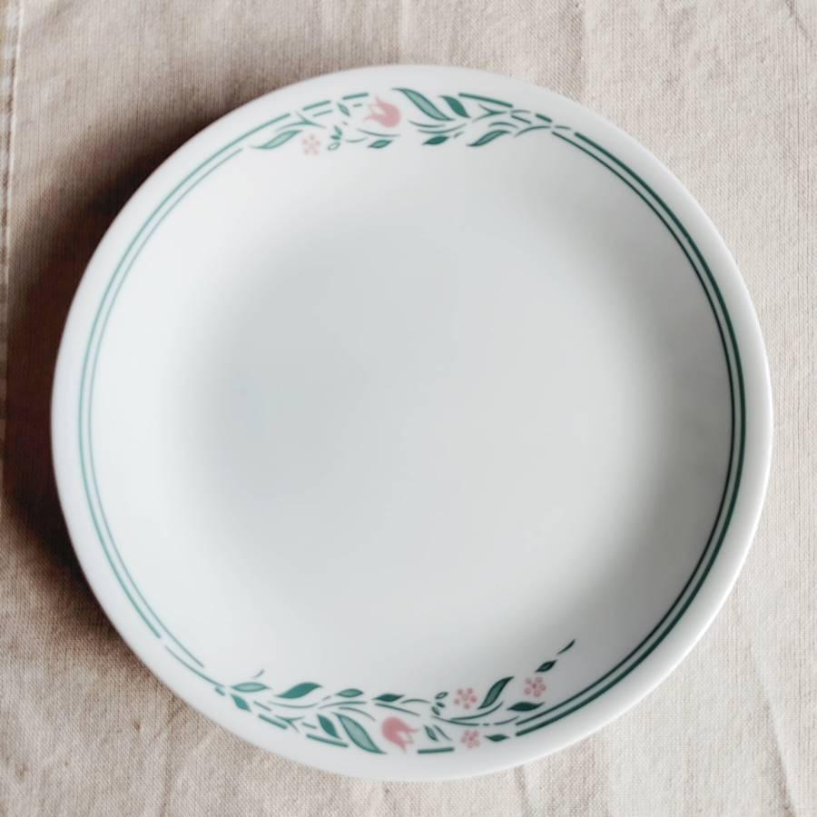 限定特価商品 コレール ローズマリー ランチプレート 約21cm 4点セット リビングウェア Corelle Rosemarie Salad/Lunch Plate (Set of 4)｜akt8｜02