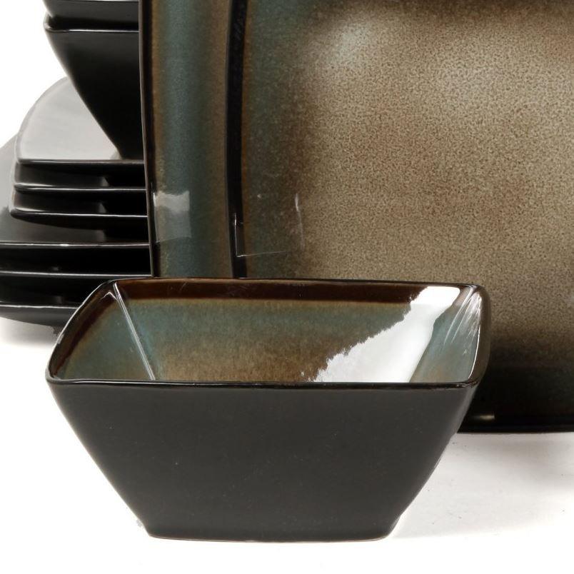 ギブソン エリート 食器16点セット ディナーウエアセット テケスタ トープ Gibson Elite Tequesta 16Piece