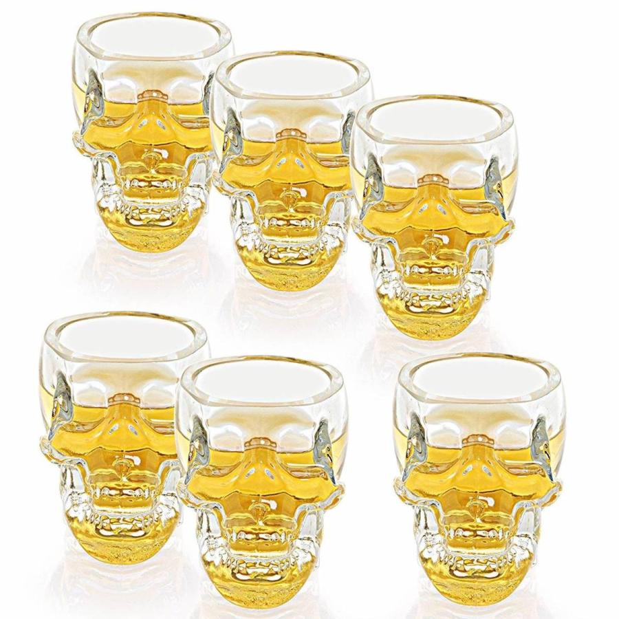 ショットグラス6点セット 84ml スカル ドクロ スカルヘッド 骸骨カップ バーボン ウイスキー リキュール ウオッカ Set of 6 Skull Shaped Shot Glasses : 1003260 : akt8 - 通販 - Yahoo!ショッピング ショットグラス6点セット 84ml スカル ドクロ スカルヘッド 骸骨カップ バーボン ウイスキー リキュール ウオッカ Set of 6 Skull Shaped Shot Glasses : 1003260 : akt8 - 通販 - Yahoo!ショッピング