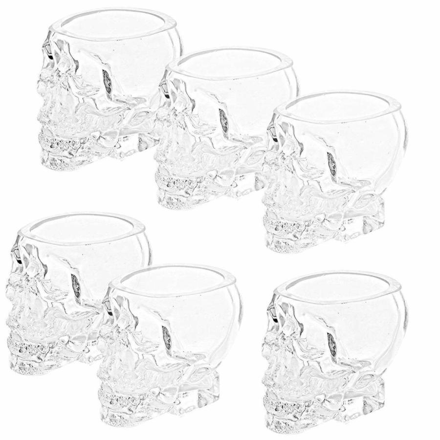 ショットグラス6点セット 84ml スカル ドクロ スカルヘッド 骸骨カップ バーボン ウイスキー リキュール ウオッカ Set of 6 Skull Shaped Shot Glasses : 1003260 : akt8 - 通販 - Yahoo!ショッピング ショットグラス6点セット 84ml スカル ドクロ スカルヘッド 骸骨カップ バーボン ウイスキー リキュール ウオッカ Set of 6 Skull Shaped Shot Glasses : 1003260 : akt8 - 通販 - Yahoo!ショッピング