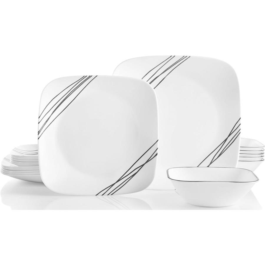 CORELLE（コレール） 食器18点セット 食器セット お皿セット 四角皿