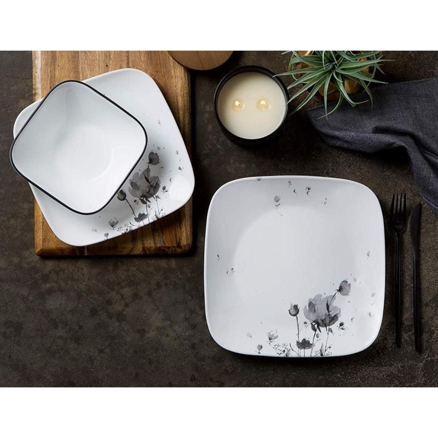 オールドコレール スノーフレーク 26cm ディナープレート 皿 4枚 オールドコレール スノーフレーク 26cm ディナープレート 皿 4枚