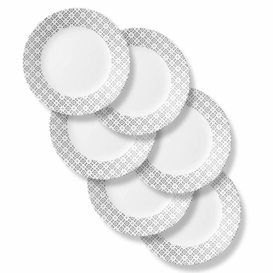 青い幾何学模様の大皿 イラン製 陶芸 大皿 デザイン