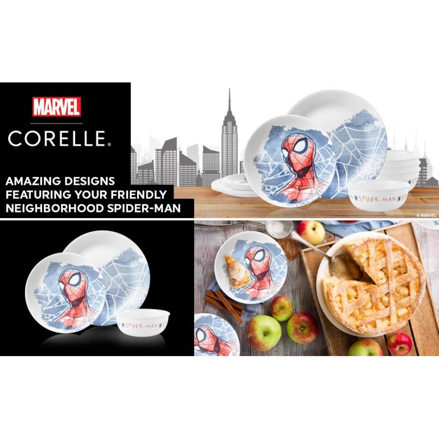 コレール 食器12点セット 食器セット スパイダーマン ディナー コレール 食器12点セット 食器セット スパイダーマン ディナー