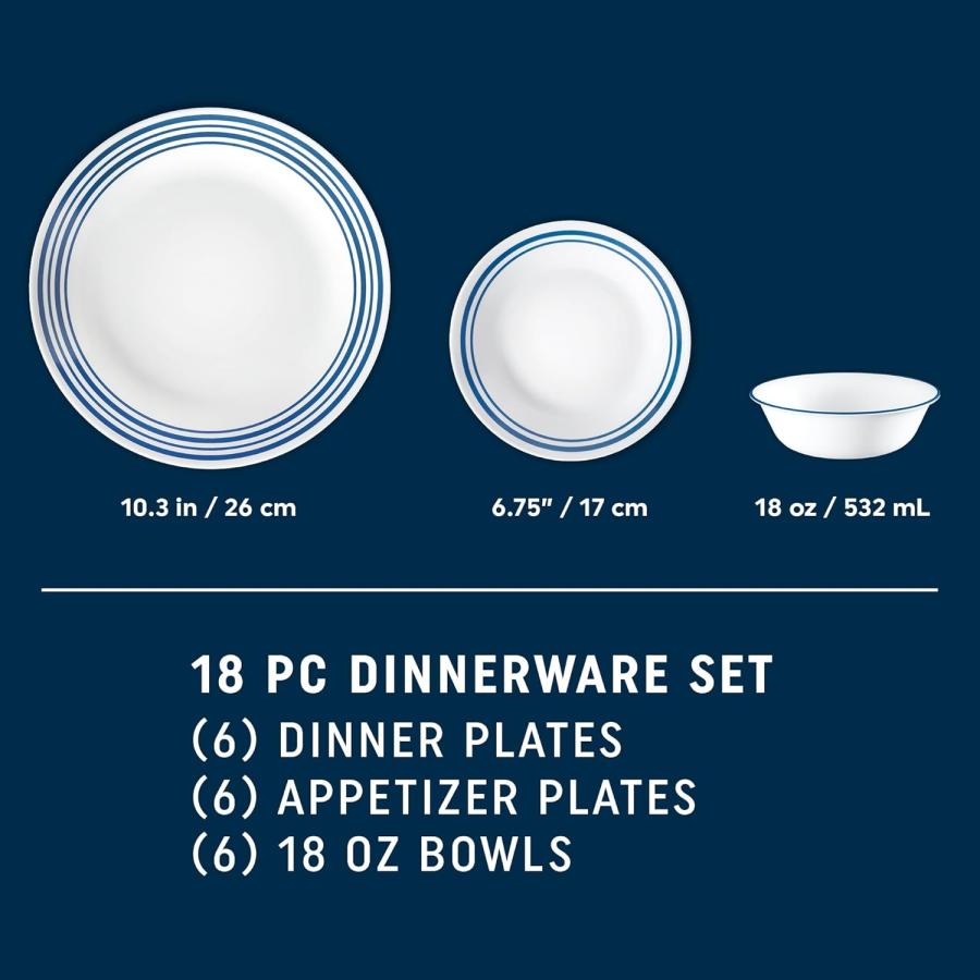 CORELLE（コレール） 食器18点セット 食器セット ディナーセット お皿