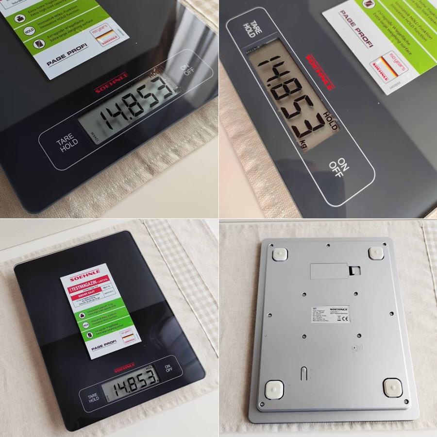 ツェーンレ 精密デジタルキッチンスケール 量り 測り Soehnle 67080