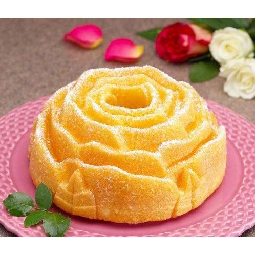 ノルディックウエア プラチナ ローズ バントパン ケーキ型 薔薇型