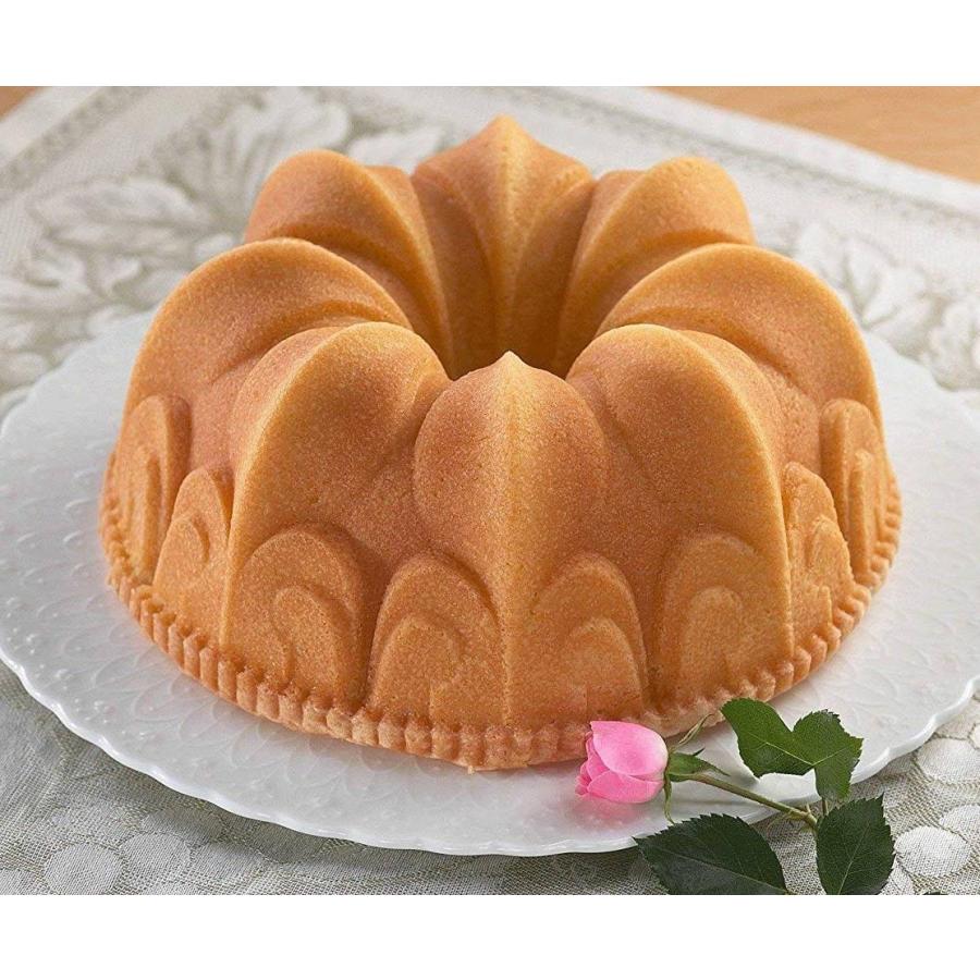 ケーキ型 パン焼き型 焼き型 お菓子作り ゼリー型 プリン型 ノルディックウエア 製菓道具 バントケーキ Nordic Ware Fleur De Lis フルール ド リス Akt8 通販 Yahoo ショッピング