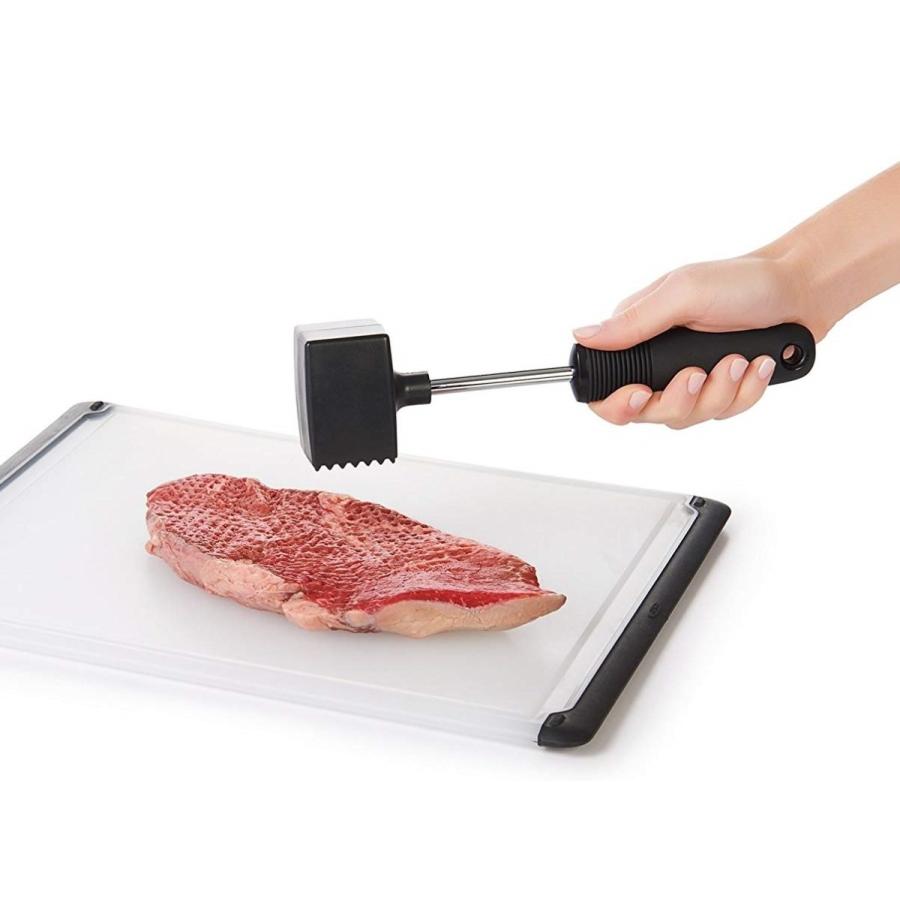ミートハンマー 肉たたき ミートテンダライザー グリルハンマー 肉筋切り お肉料理 Oxo Softworks Meat Tenderizer ステーキ とんかつ トンテキ Akt8 通販 Yahoo ショッピング