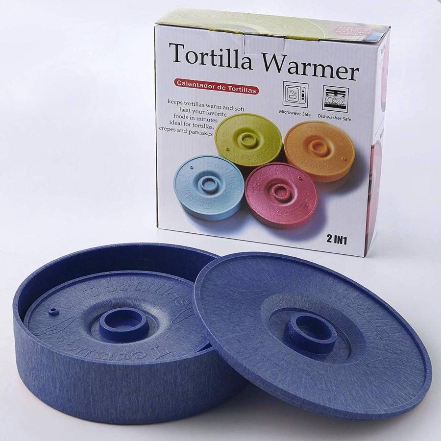 トルティーヤ ウォーマー トルティーヤケース サーバー 保存容器 パンケーキキーパー タコス ケサディーヤ Tortilla Warmer Pancake Keeperの画像