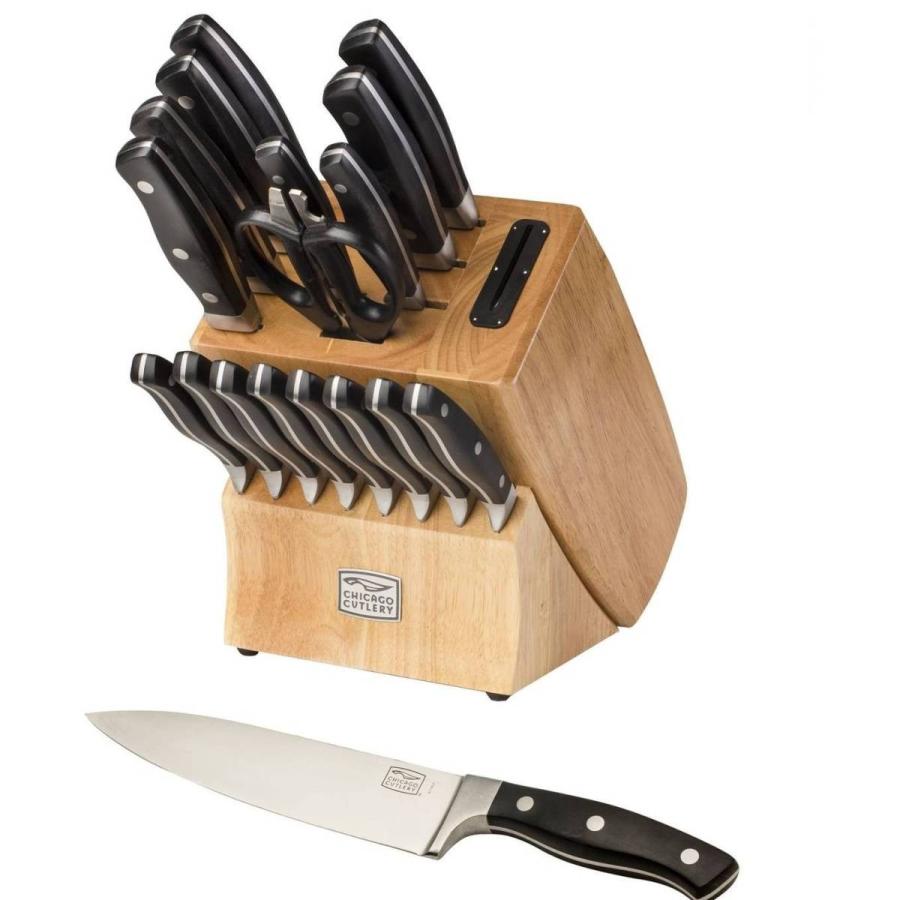 ナイフセット 包丁セット 18点セット キッチンナイフセット ブロック付 刃物 ほうちょう シカゴカトラリー Chicago Cutlery Insignia2 Knife Block Set