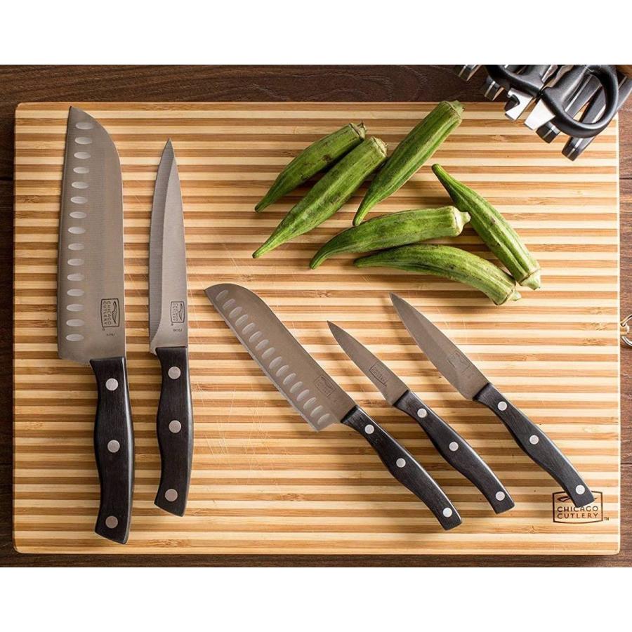 史上最も激安 ナイフセット 包丁セット 15点セット キッチンナイフセット ブロック付 刃物 ほうちょう シカゴカトラリー Chicago Cutlery Metropolitan Knife Block Set オープニング大放出セール Www Thedailyspud Com
