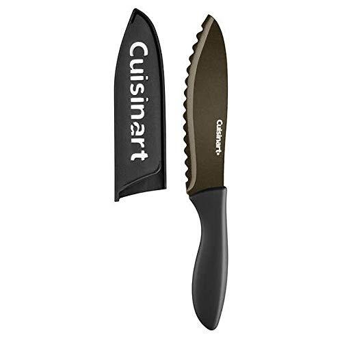 クイジナート キッチンナイフ12点セット 包丁セット 刃物 メタリックナイフ ブラック カバー付 Cuisinart Black