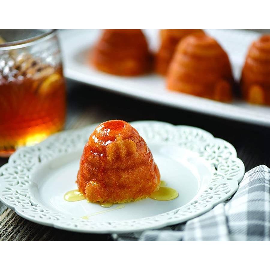 ケーキ型 パン焼き型 焼き型 お菓子作り バントケーキ ゼリー型 プリン型 ノルディックウエア ビーハイヴ ミツバチの巣型 Nordic Ware Cakelets バントケーキ Akt8 通販 Yahoo ショッピング