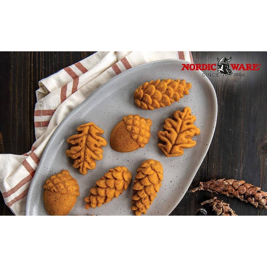 【未使用】ノルディックウエア　NORDIC WARE　ヘリテージ型　焼菓子型 ケーキ型 パン焼き型 焼き型 お菓子作り ゼリー型 プリン型