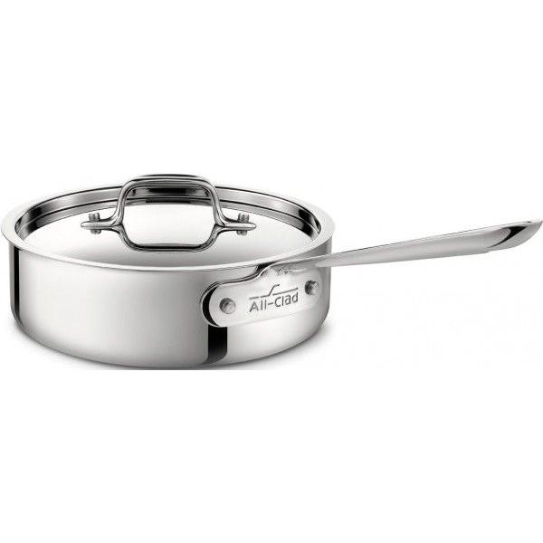 オールクラッド ステンレス 約1.9リットル 鍋 ソテー AllClad 4402 Stainless Steel TriPly