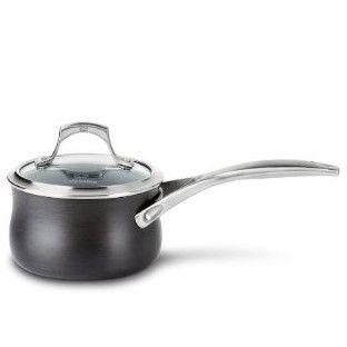 カルファロン ノンスティック フタ付 片手鍋 0.9リットル Calphalon Unison Nonstick 1 Qt. Sauce Pan with Cover  1756062