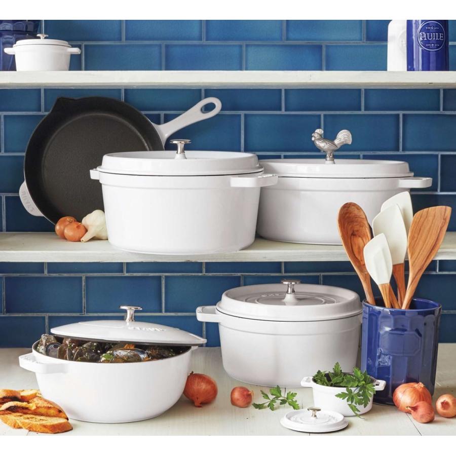 ストウブ エッセンシャル オーブン 鍋 蓋付 約３ ７l エナメルキャスト ホワイト Staub Essential Oven 4qt White Surlatable Ih対応 Akt8 通販 Yahoo ショッピング