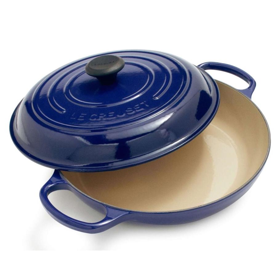 ルクルーゼ・LE CREUSET・ビュッフェキャセロール・26cm・ブルー