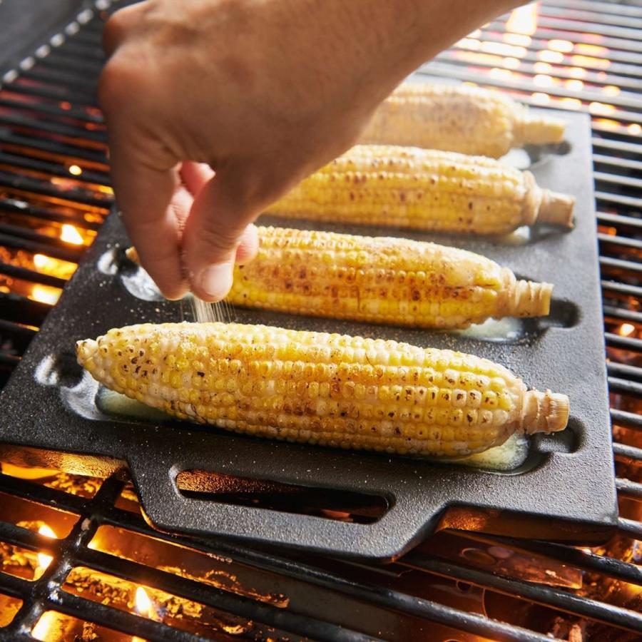 とうもろこしフライパン コーン専用鉄板焼 キャストアイロン Sur La Table Cast Iron Corn Pan Akt8 通販 Yahoo ショッピング