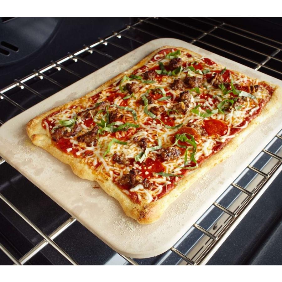 ピザストーン 長方形型プレート オーブン可 Sur La Table Rectangular Pizza Stone 約３３ ３８ Akt8 通販 Yahoo ショッピング