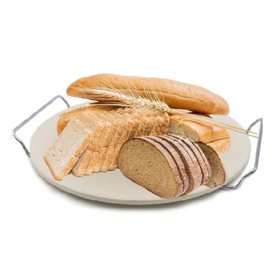 キッチンバディ ラウンド オーブン ピザクッキングストーン クロム ラック 約33cm Kitchen Buddy Round Oven