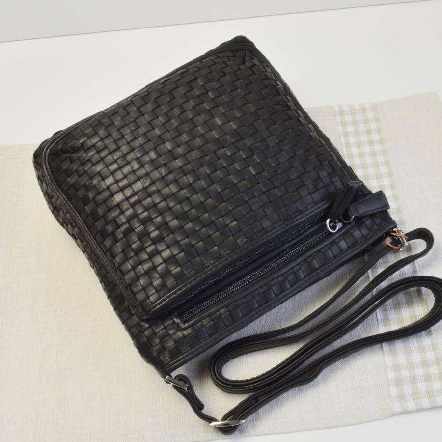 ポニーメッシュ ショルダーバッグ BLACK(ブラック) ポニーレザー ポニーメッシュ ショルダーバッグ BLACK(ブラック) ポニーレザー