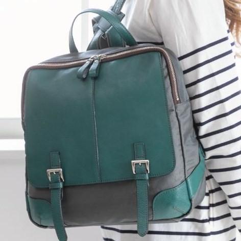 本革リュック リュックサック 牛革 本革 日本製 No2533 グレー グリーン 人気 通勤 通学バッグ レディースバッグ 鞄 かばん カジュアルバッグ 肩掛けカバン Akt8 通販 Yahoo ショッピング