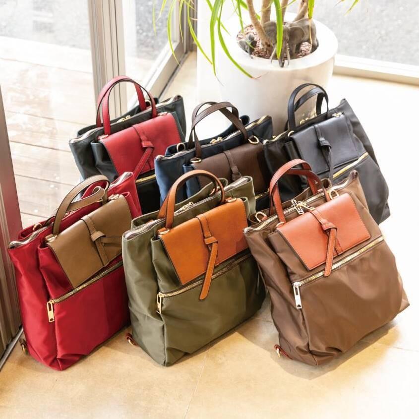 リュックサック バックパック レディースリュック 3way撥水加工