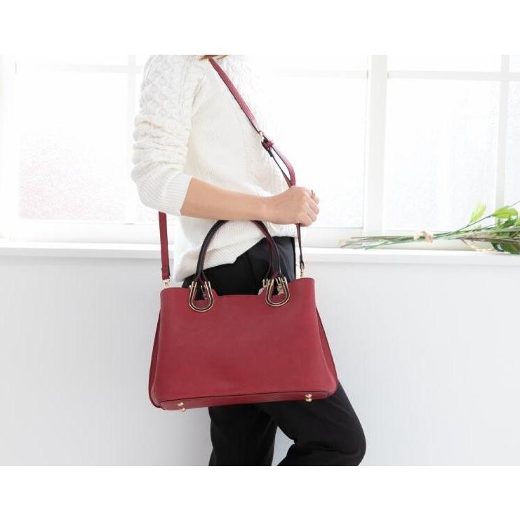 ハンドバッグ ショルダーバッグ 2wayバッグ 飾り金具付 ビンドリヘンド No レッド 花柄 カバン 鞄 レディースバッグ 通勤 通学 カジュアルバッグ Akt8 通販 Yahoo ショッピング