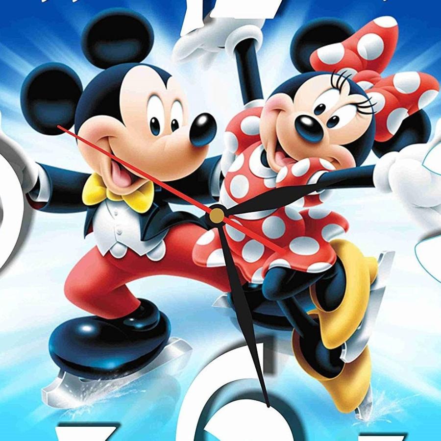 ミッキー ミニー掛時計 ウォルト ディズニー掛時計 ウオールクロック 壁掛け 時計 ミッキーマウス Art Time Mickey Mouse Minnie Mouse Wall Clock Akt8 通販 Yahoo ショッピング