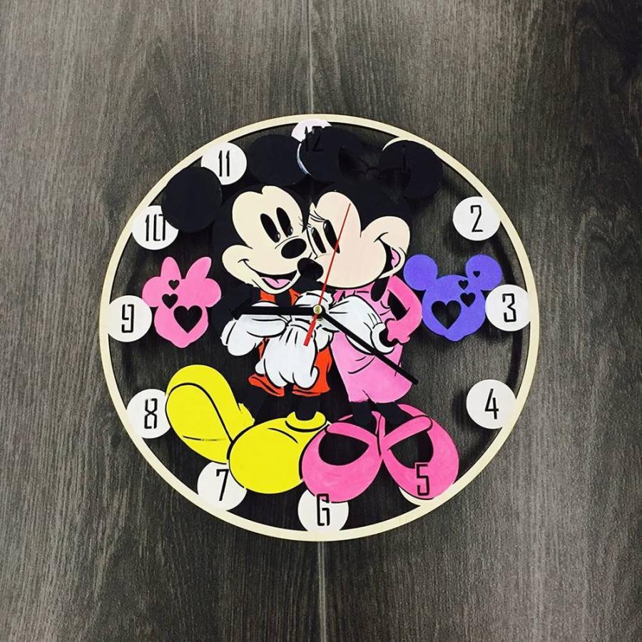 Disney（ディズニー） ウォルトディズニー掛時計 ミッキー掛時計