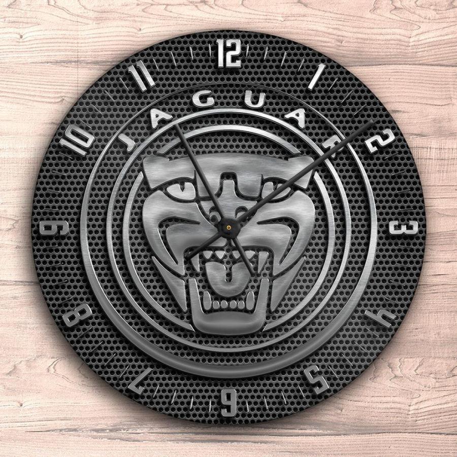 ジャガー掛時計 掛時計 ウオールクロック 壁掛け時計 名車時計 Jaguar Round Wall Clock おしゃれ時計 直径28cm エンブレム時計 ロゴマーク時計 Akt8 通販 Yahoo ショッピング