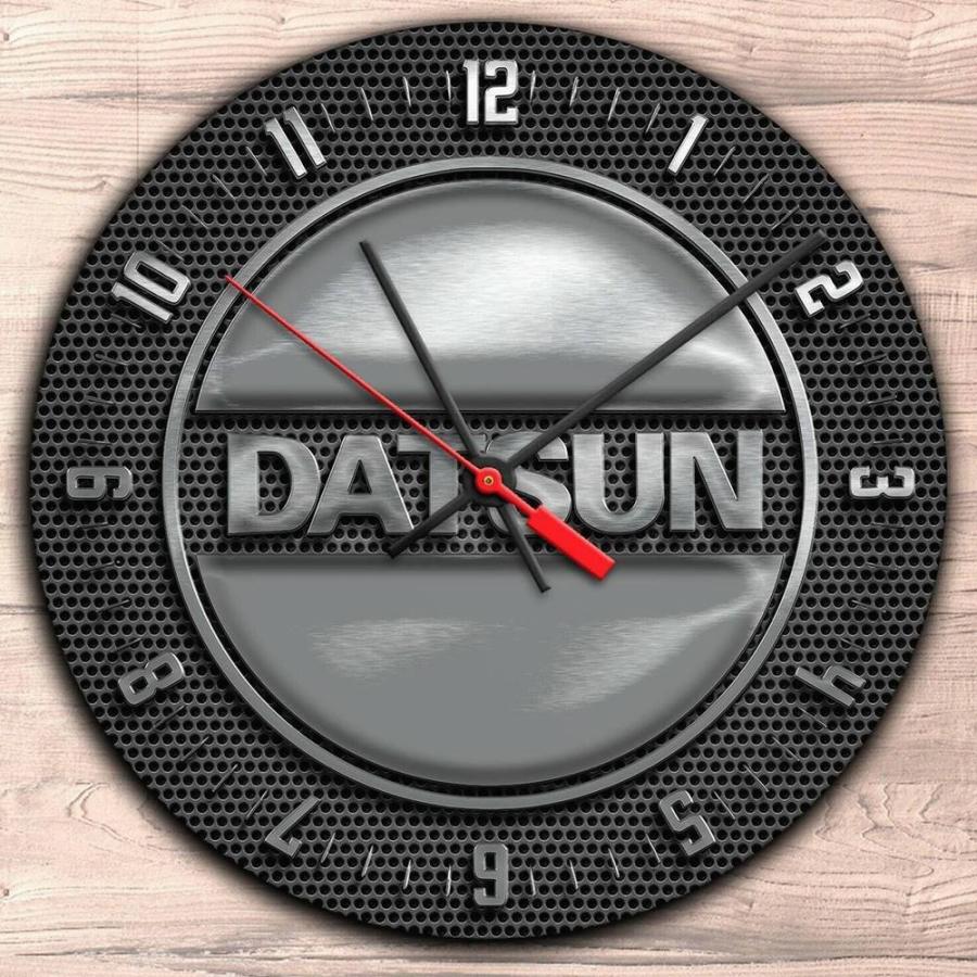 日産　ダットサン　レトロ壁掛け時計　レア品 ダットサン 掛時計 ウオールクロック 壁掛け時計 名車時計 Datsun