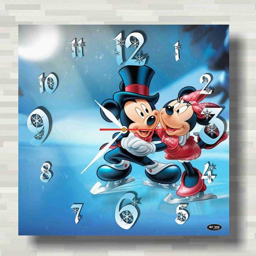 ウォルトディズニー掛時計 ミッキー掛時計 ウオールクロック 壁掛け 時計 かわいい時計 Mickey Mouse Handmade Wall Clock ミッキーマウス ミニー スケート Akt8 通販 Yahoo ショッピング