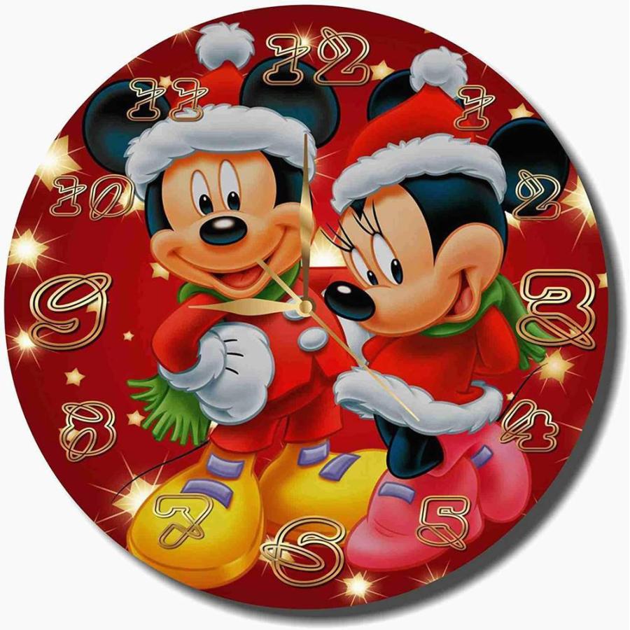 ウォルトディズニー掛時計 ミッキー掛時計 ウオールクロック 壁掛け 時計 かわいい時計 Mickey Mouse Handmade Wall Clock ミッキーマウス ミニー サンタ Akt8 通販 Yahoo ショッピング