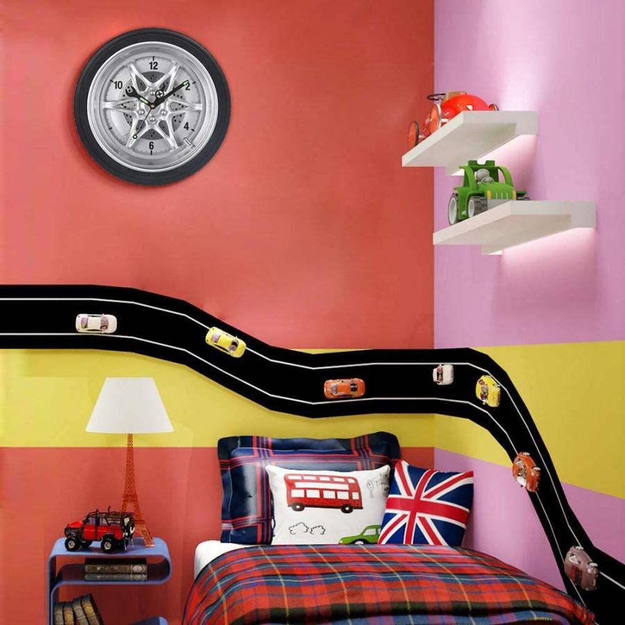 車ホイール掛時計 カーホイール時計 タイヤホイール時計 ウオール