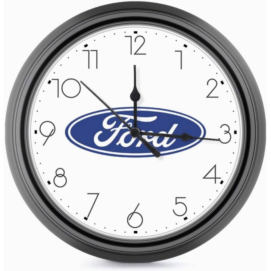フォード時計 ウオールクロック 壁掛け時計 フォードロゴマーク Ford Logo Wall Clocks 高級車掛時計 アート時計 高級外車